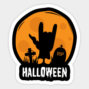 Hallowen Party Sticker